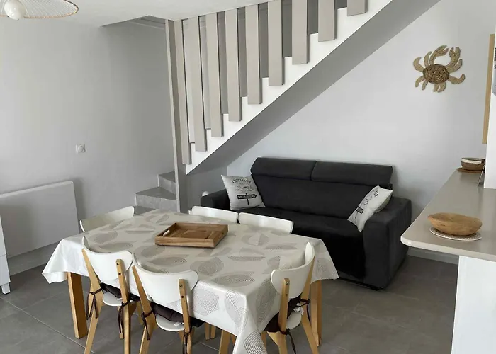 Belle Maison Quartier Calme Proche Plage Mer