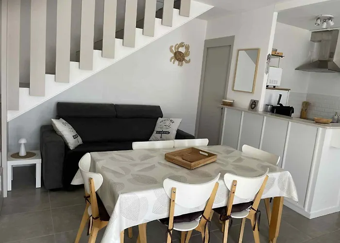 Belle Maison Quartier Calme Proche Plage Mer